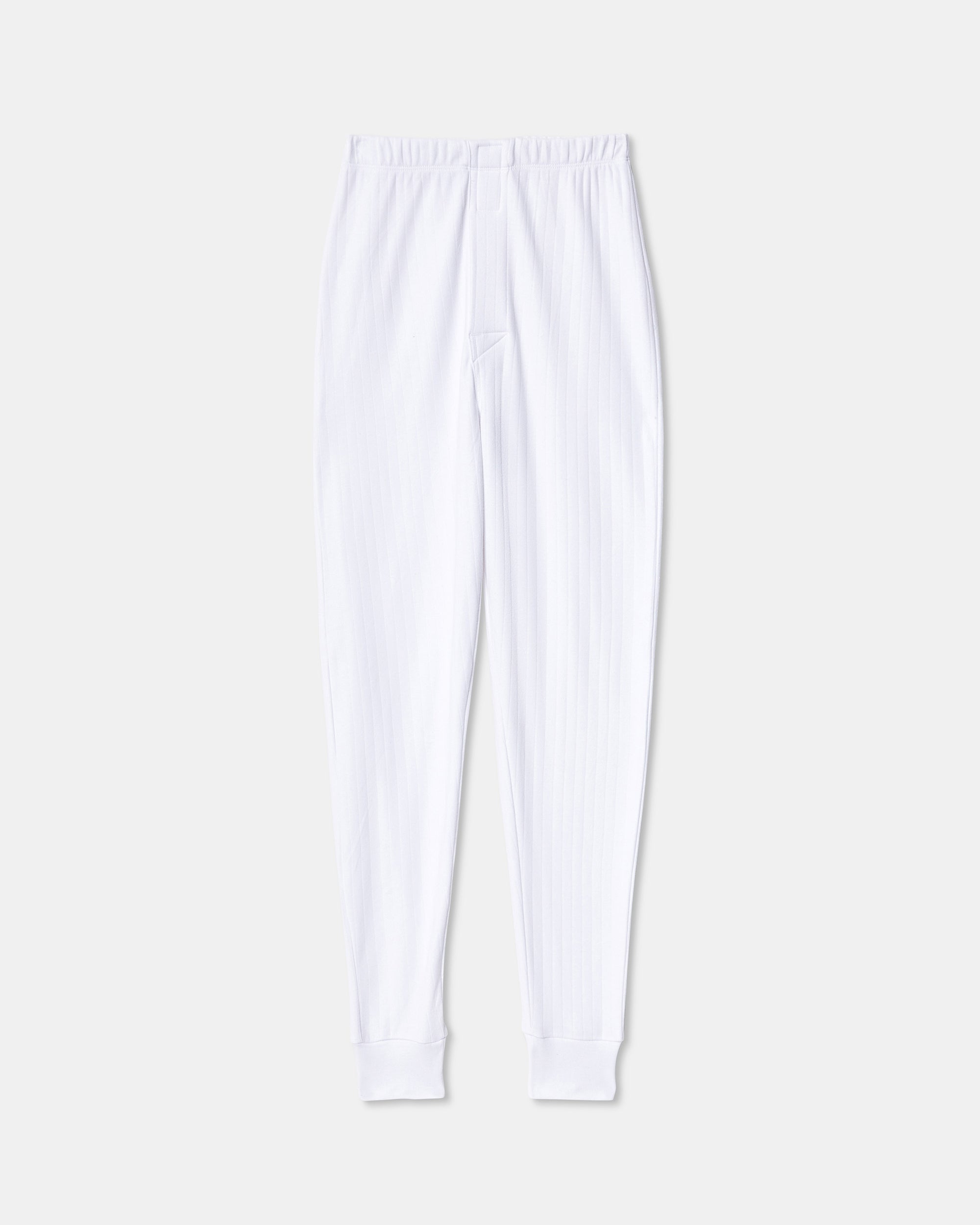 Abanderado Calzoncillo Térmico Largo Algodón 100% blanco hombre