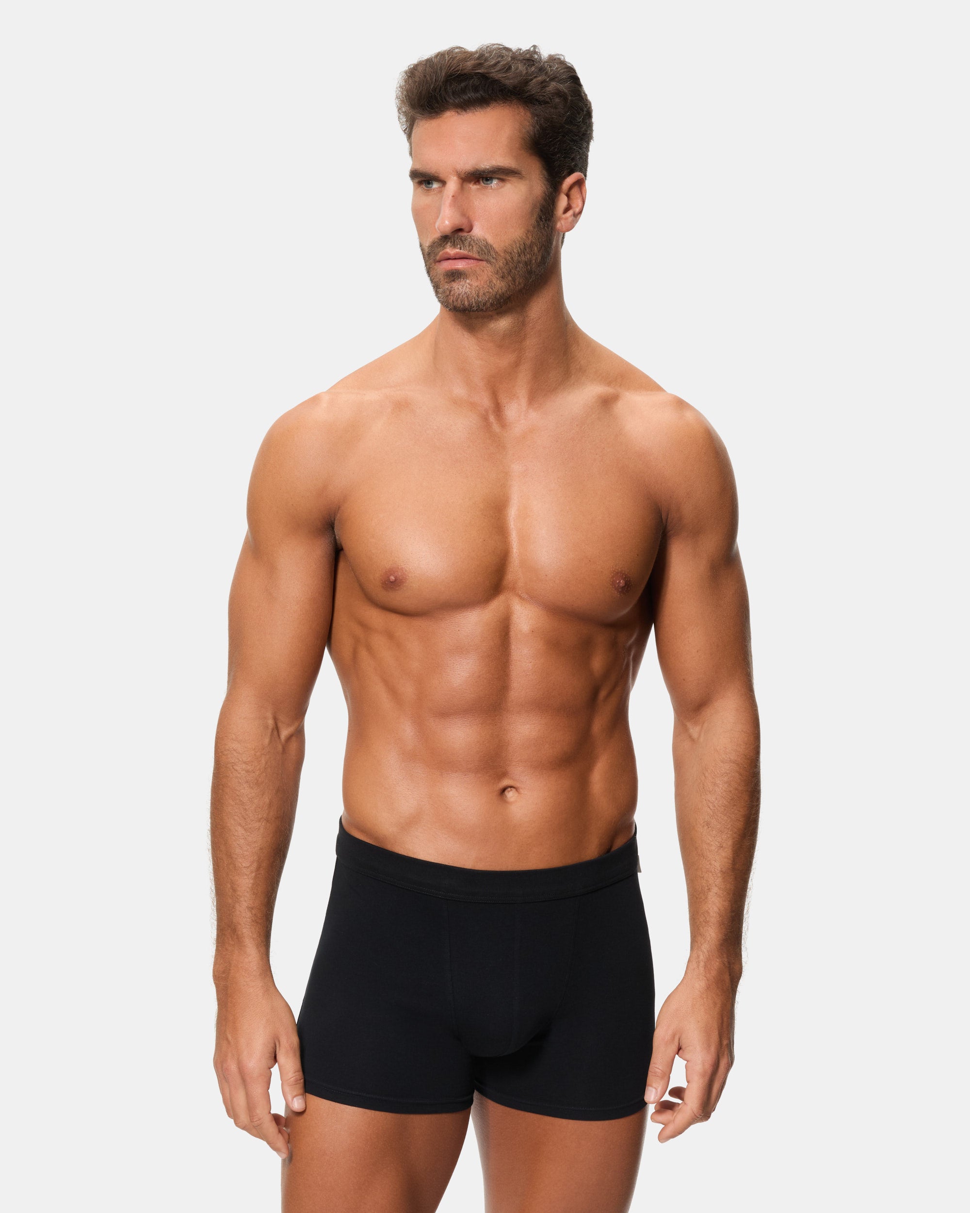 Abanderado Pack 2 Bóxers Cerrados 100% Algodón Multipack Estilo gris y azul hombre