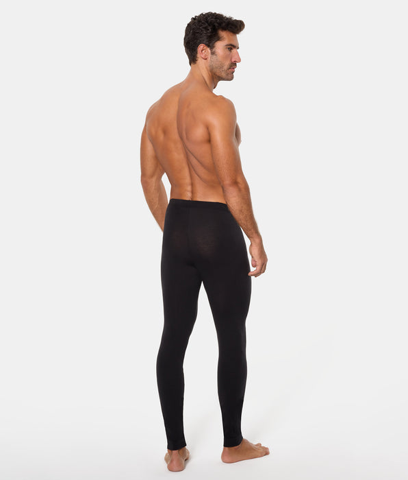 Abanderado Calzoncillo Long John Térmico Algodón 100% Termaltech negro hombre