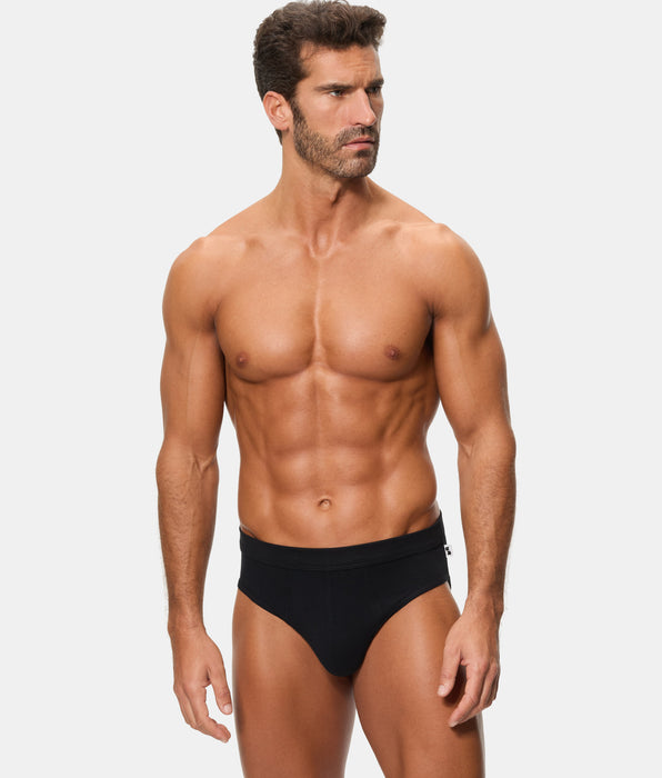 Abanderado Pack 2 Slips Cerrados 100% Algodón Multipack Estilo gris y azul hombre
