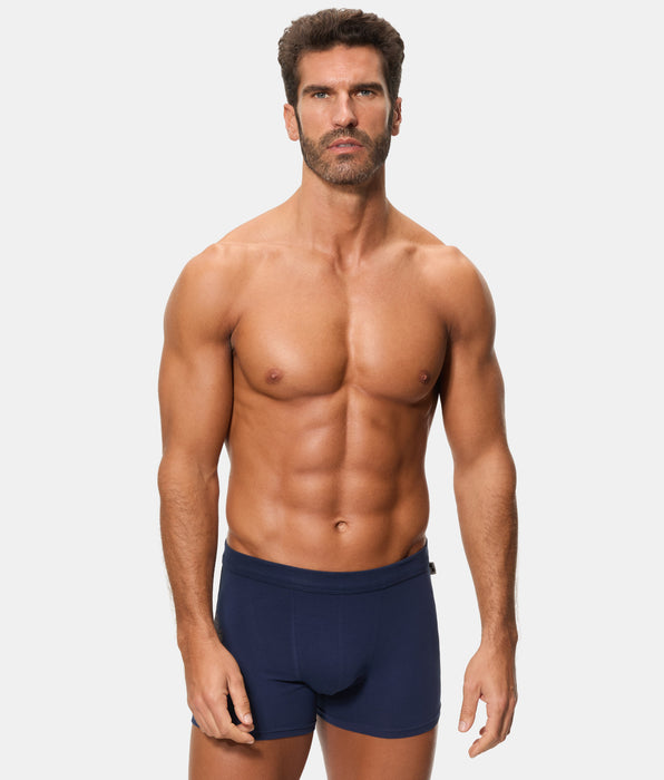 Abanderado Pack 2 Bóxers Cerrados 100% Algodón Multipack Estilo gris y negro hombre