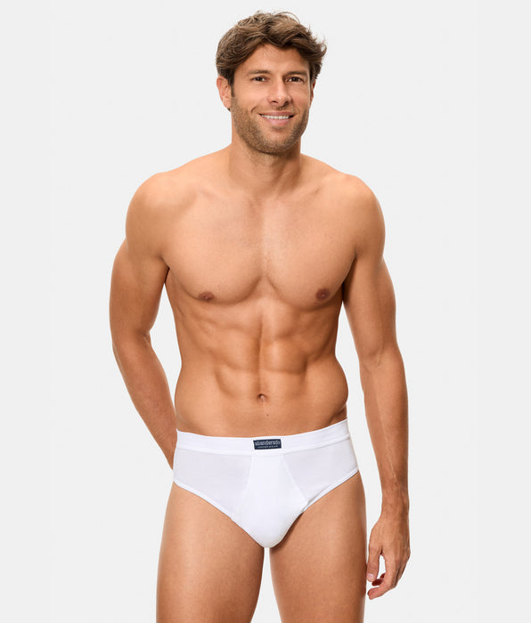 Abanderado Pack 2 Slips Abiertos 100% Algodón Multipack Estilo blancos hombre