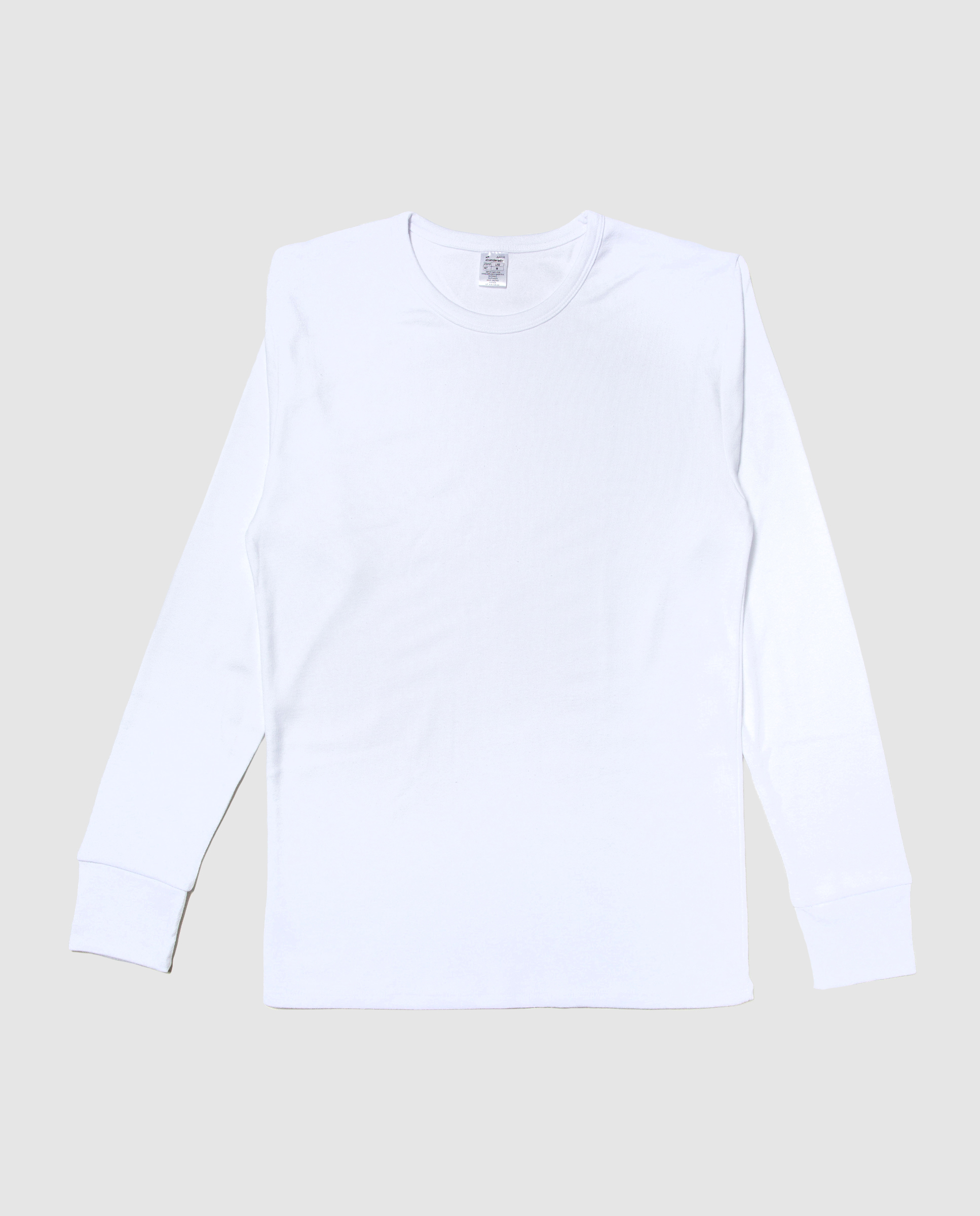 Camiseta 100% algodón manga larga FELPA INTERIOR (enguera)