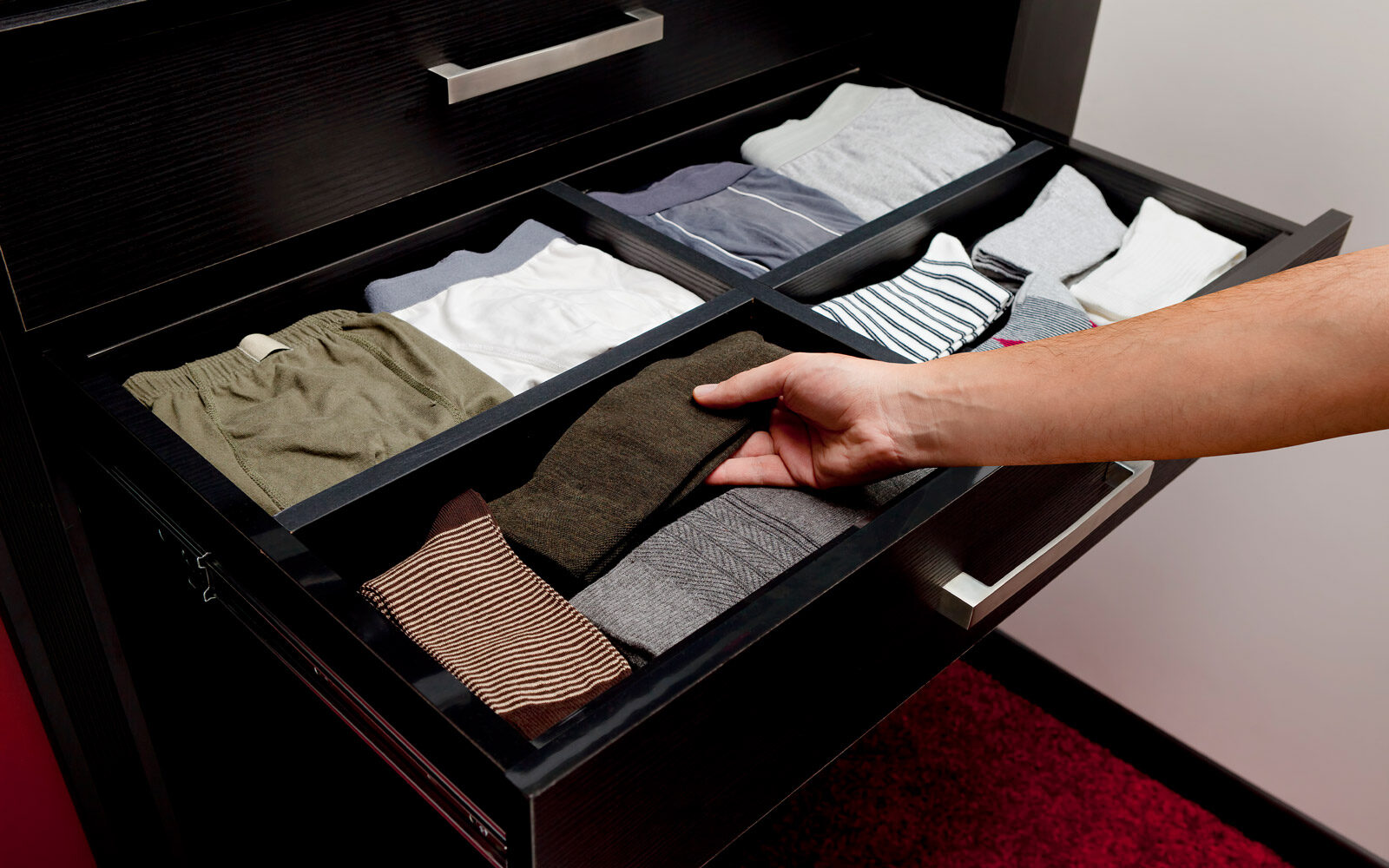 Sabes cómo organizar los de ropa interior? | Abanderado